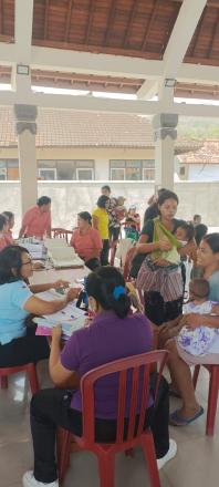 KEGIATAN POSYANDU ANGGREK BD KANGINAN, DESA JULAH BULAN OKTOBER 2025